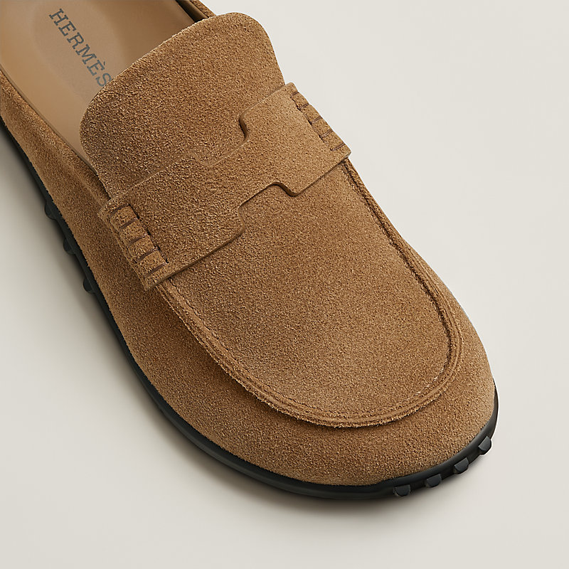 HERMES ブラウンレザー ミュール Mix mule | Hermès USA